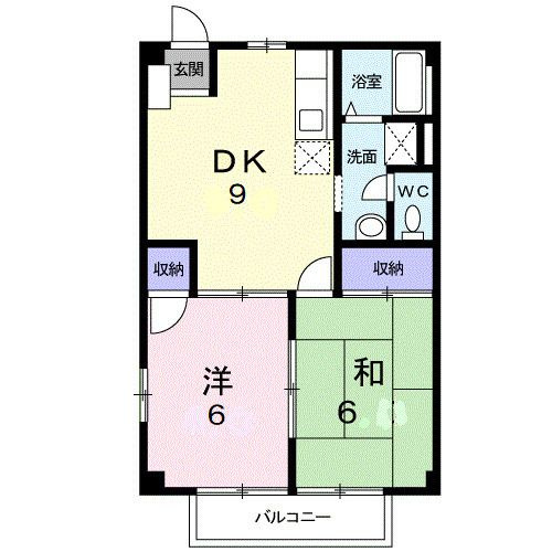 クレスト高見の間取り