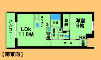 【間取り】 | パラッツォ淵野辺Ⅲ