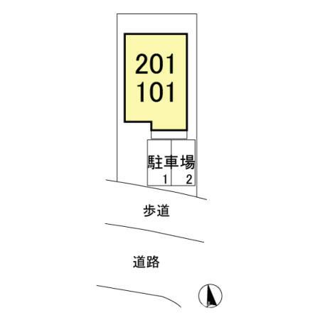 紫陽館の区画図