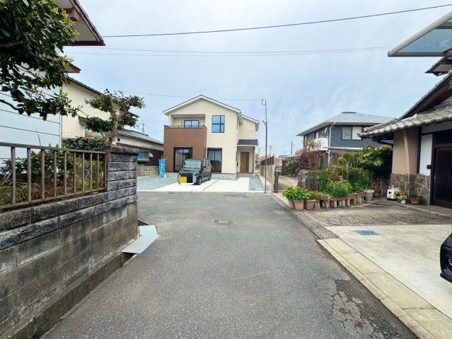 ーmokuーモクー小倉南区東貫1丁目2期　【小倉南区　新築戸建て】の前面道路含む現地写真|ーmokuーモクー小倉南区東貫1丁目2期　【小倉南区　新築戸建て】