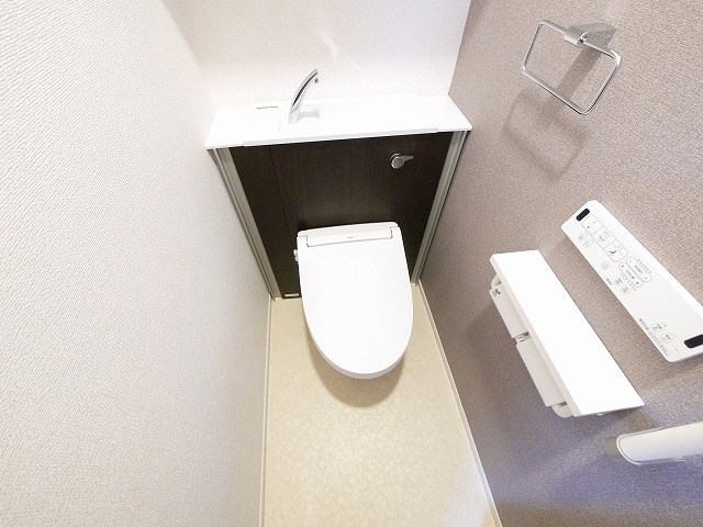 フラン・ソレイユ　学園前のトイレ|ゆったりとした空間のトイレです