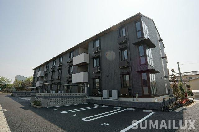 熊本市東区長嶺東４丁目のアパートの外観