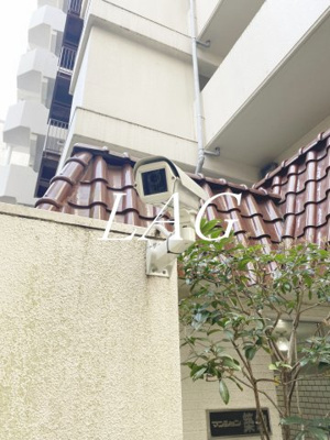 【セキュリティ】 | マンション築地 | 防犯カメラです。