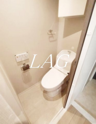 【トイレ】 | マンション築地 | トイレです。