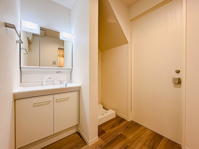 【洗面所】 | グランシア | ゆったりとスペースのある洗面所