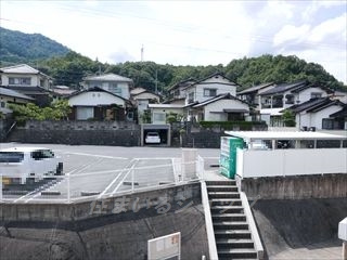 グッディ亀山Aの展望|募集のお部屋（204号室）からの眺望です！