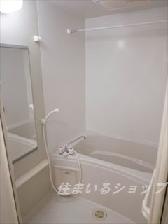 広島市安佐北区亀山７丁目のアパートの浴室|追い焚き・浴室暖房乾燥機あり