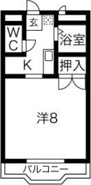 ベルメゾン錦の間取り