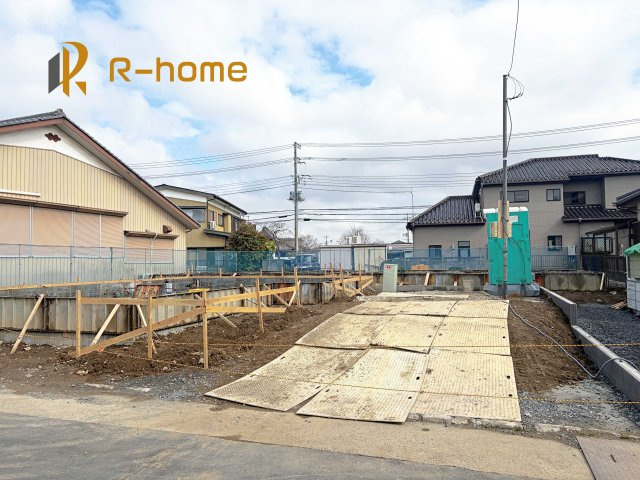 龍ケ崎市姫宮町第1期　新築子戸建て　1号棟の外観|ご予約を頂ければ、『平日』はもちろん『早朝』や『夜間』もご見学可能です♪お気軽にお申し付けください♪