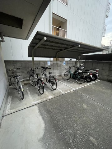 MiYo87天下茶屋のその他共用部分|Miyo87天下茶屋　バイク置き場