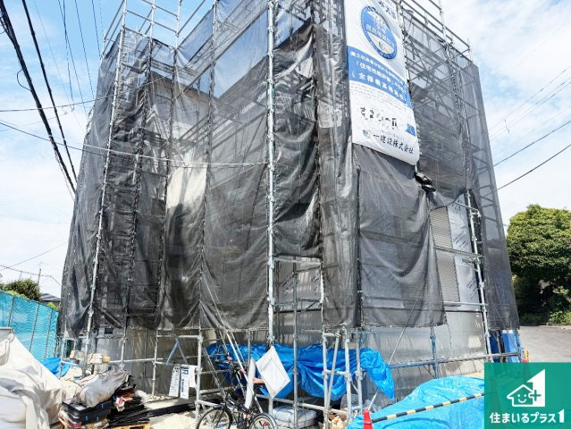 羽曳野市はびきの　新築一戸建ての外観|現在建築中！落ち着いた街並みで新生活を始めることが出来そう！周辺の物件も併せてご紹介させて頂きます！