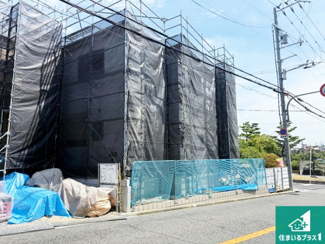 羽曳野市はびきの　新築一戸建ての外観|現在建築中！落ち着いた街並みで新生活を始めることが出来そう！周辺の物件も併せてご紹介させて頂きます！