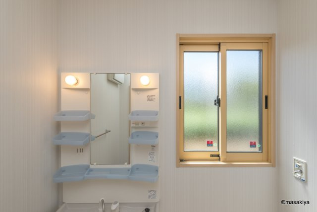 ポムラフィネの洗面所