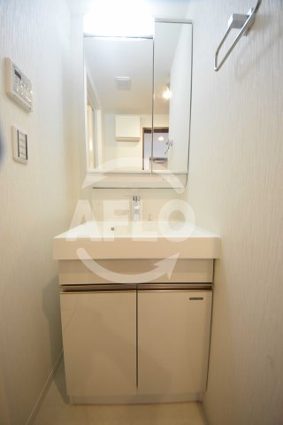 エグゼ難波南Ⅵの独立洗面台|エグゼ難波南VI　独立洗面台