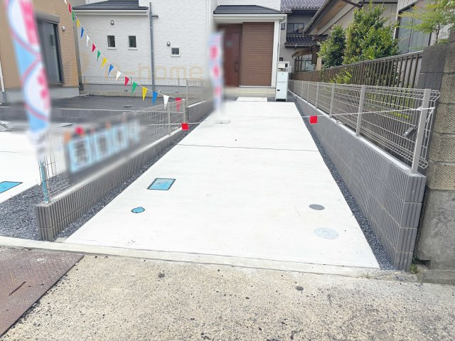 龍ケ崎市姫宮町第1期　新築子戸建て　3号棟の駐車場|カースペースは2台お停めいただけます♪