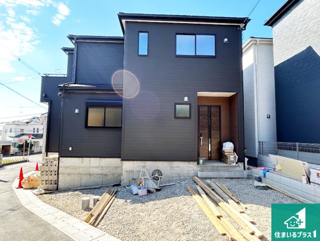 ◆羽曳野市はびきの　新築一戸建ての外観|現在の進捗状況です！順調に作業進行中、完成が待ち遠しいです！詳細の間取り等、お気軽にお問い合わせください！