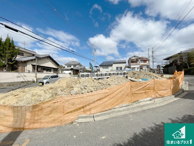 羽曳野市はびきの　新築一戸建ての外観|現在建築中！落ち着いた街並みで新生活を始めることが出来そう！周辺の物件も併せてご紹介させて頂きます！
