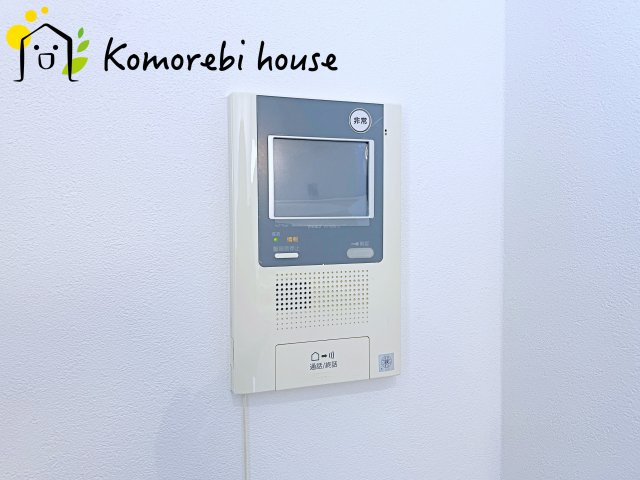 ライオンズマンション大宮指扇壱番館の防犯設備|モニター付インターホンです
