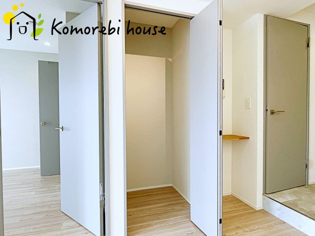 ライオンズマンション大宮指扇壱番館の収納|大きなものも収納できそうです