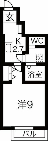 アップデンの間取り