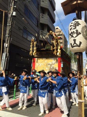 グラン・ブルー御池高倉の周辺|祇園祭巡行