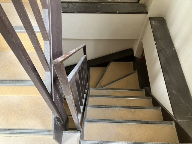 千駄木３４８ビルのバルコニー