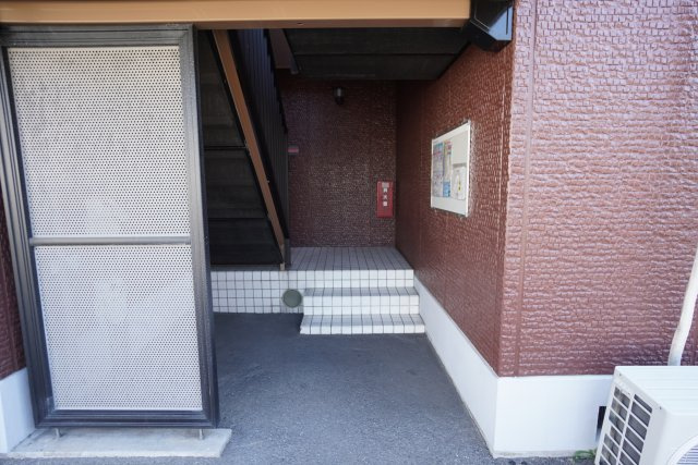 サンカムールの玄関
