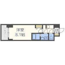 【間取り】 | S-RESIDENCE阿波座WEST