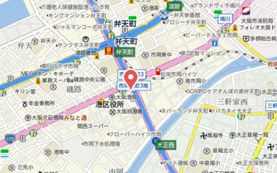 【地図】 | エステムコート大阪ベイエリア