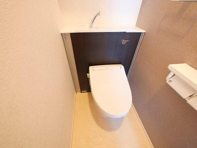 フラン・ソレイユ　学園前のトイレ|清潔感のあるトイレです