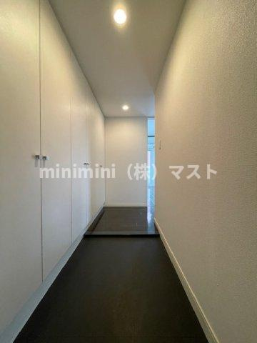 ドゥーエなんば南のバルコニー