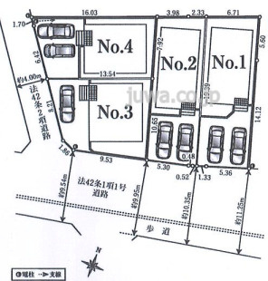 【新築分譲住宅】川越市寺尾第17の区画図