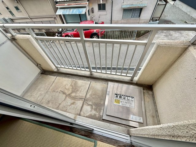 TRUST新在家のバルコニー