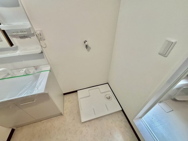 TRUST新在家の洗面所