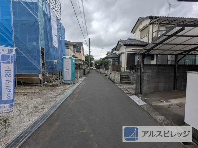 新築/埼玉県春日部市米島の前面道路含む現地写真|前面道路含む現地写真です