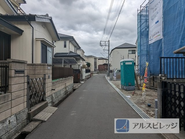 新築/埼玉県春日部市米島のその他|前面道路含む現地写真です