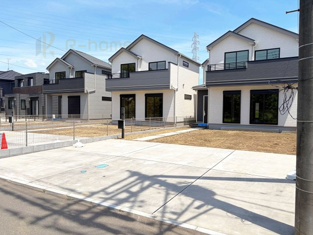 土浦市神立町　新築戸建て　C号棟の駐車場|カースペースは2台お停めいただけます♪
