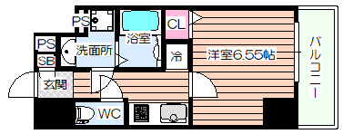 【間取り】 | ArtizA西長堀