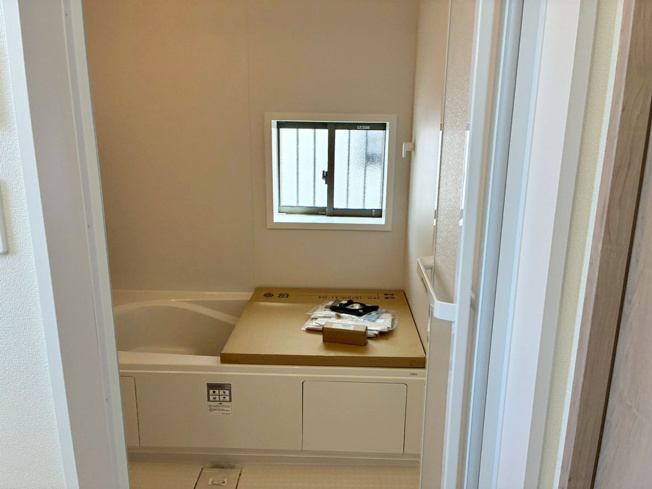 【浴室】 | 清水町長沢618番 新築建売分譲住宅 建物＋土地 TW06075 | 清水町長沢A号棟　浴室 ※令和8年6月8日撮影写真