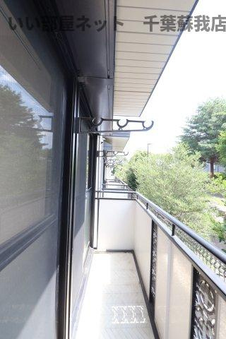 アドバンテージ　ⅠⅡⅢⅣⅤのバルコニー|洗濯物もよく乾きそうな、陽当たり良好なバルコニーです！