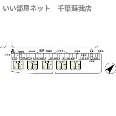 アドバンテージ　ⅠⅡⅢⅣⅤの区画図