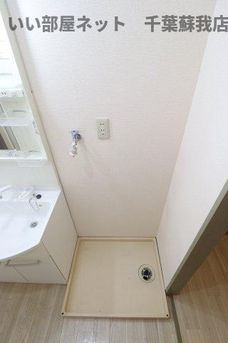 アドバンテージ　ⅠⅡⅢⅣⅤの洗面所|洗濯機置場