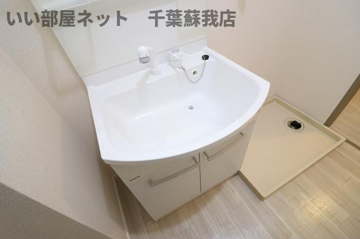 アドバンテージ　ⅠⅡⅢⅣⅤの洗面所|脱衣スペースもあります