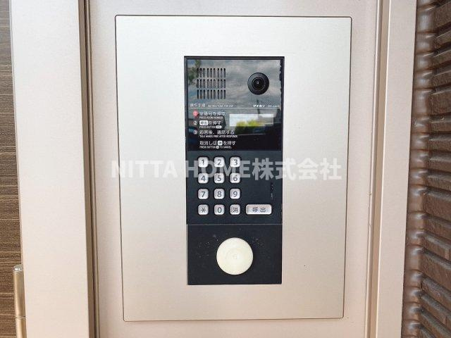 エスポワール・ヒデの玄関|オートロック完備でセキュリティ面は安心です＊