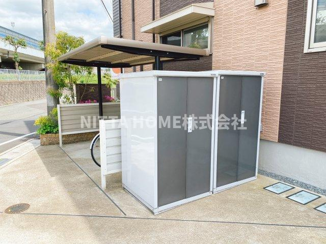 エスポワール・ヒデのその他共用部分|スタットレスタイヤの保管にも便利です◎