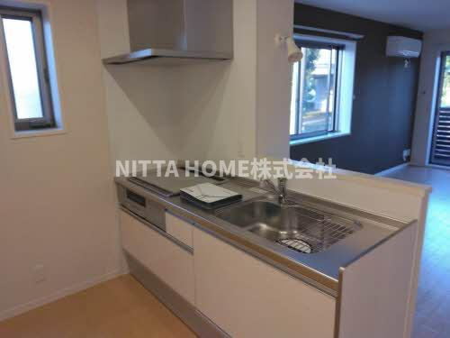 エスポワール・ヒデのキッチン|人気のカウンターキッチンを採用しています◎