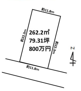 伊勢崎市 境女塚（境町駅） 住宅用地
