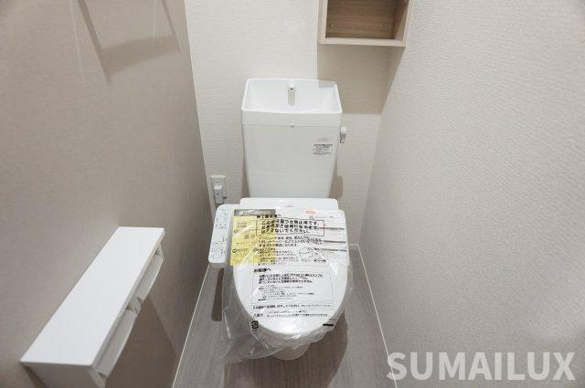 熊本市東区長嶺東４丁目のアパートのトイレ