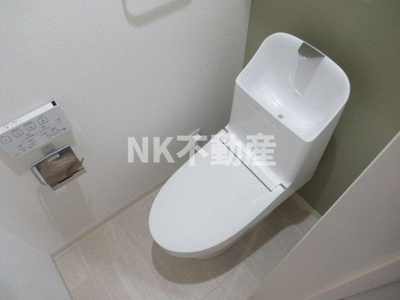 【トイレ】 | クリエオーレ菱屋西（河内小阪賃貸） | 清潔感のあるトイレです