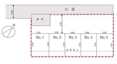 【区画図】 | 49：柏の葉117駐車場